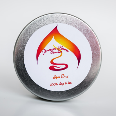 Spa Day Candle - Wickless Tin