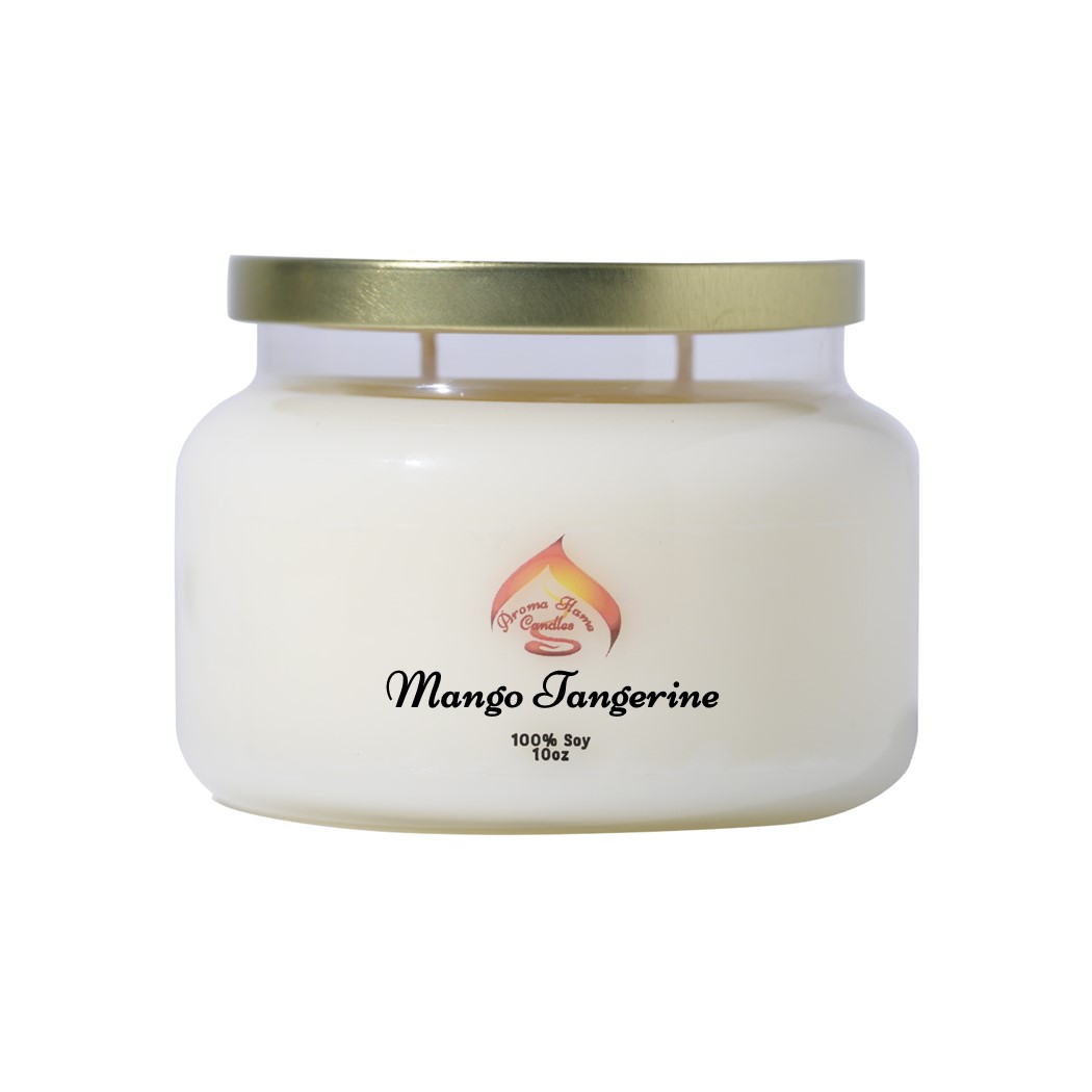 Coconut and Mango Soy Coconut Wax Candle - Divinely Candles
